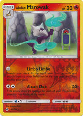 Alolan Marowak - 12/131 - Rare - Reverse Holo