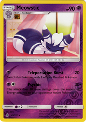 Meowstic - 45/131 - Rare - Reverse Holo