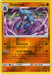 Toxicroak - 64/131 - Rare - Reverse Holo