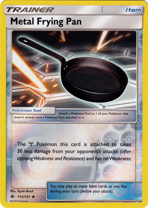 Metal Frying Pan - 112/131 - Uncommon - Reverse Holo Metal Frying Pan - 112/131 - Uncommon - Reverse Holo
