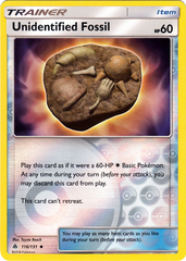 Unidentified Fossil - 116/131 - Uncommon - Reverse Holo