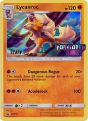 Lycanroc - SM118 (Staff Prerelease Promo) - SM Black Star Promo