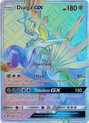 Dialga GX - 138/131 - Secret Rare