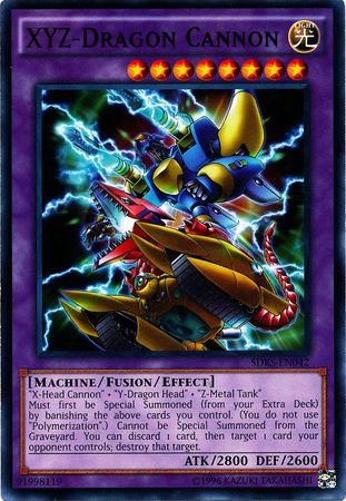 XYZ-Dragon Cannon - SDKS-EN042 - Common - Unlimited Edition