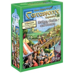 Carcassonne: Expansion  8 - Bridges, Castles &  Bazaars