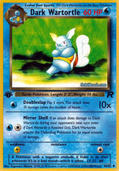 Dark Wartortle - 46/82 - Uncommon - 1st Edition