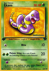 Ekans - 56/82 - Common - 1st Edition