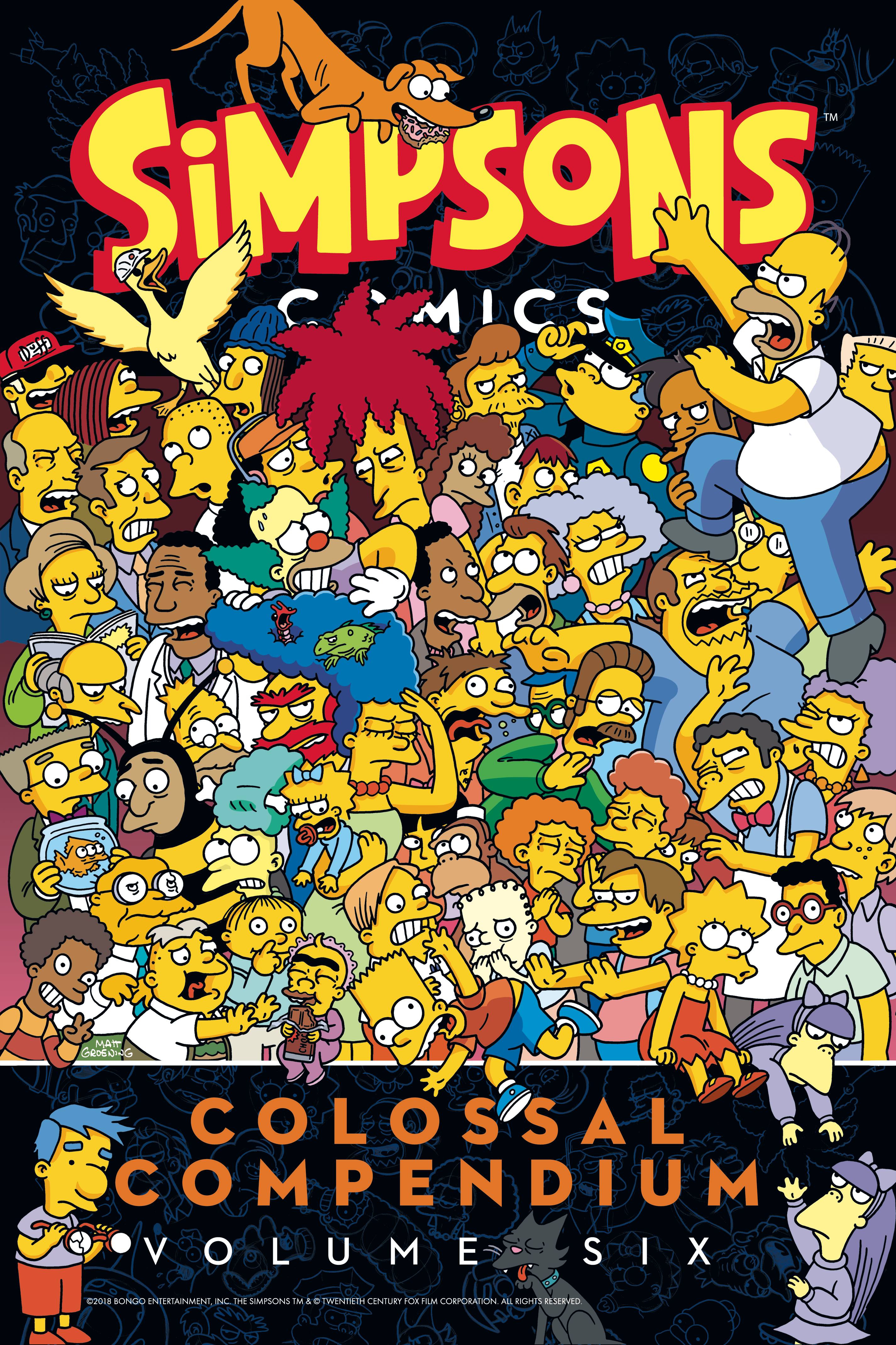 Simpsons Comics Colossal Compendium Tp Vol 06