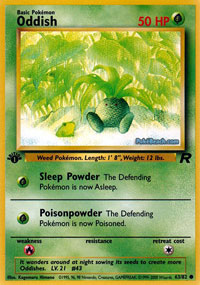 Oddish - 63/82 - Common - 1st Edition