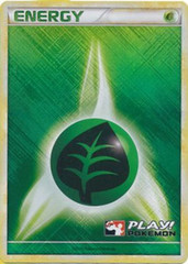 Grass Energy - 2010 Crosshatch Holo Play! Pokemon Promo