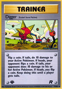 Digger - 75/82 - Uncommon - 1st Edition