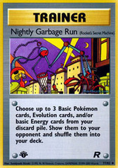 Nightly Garbage Run - 77/82 - Uncommon - 1st Edition