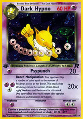 Dark Hypno - 9/82 - Holo Rare - 1st Edition