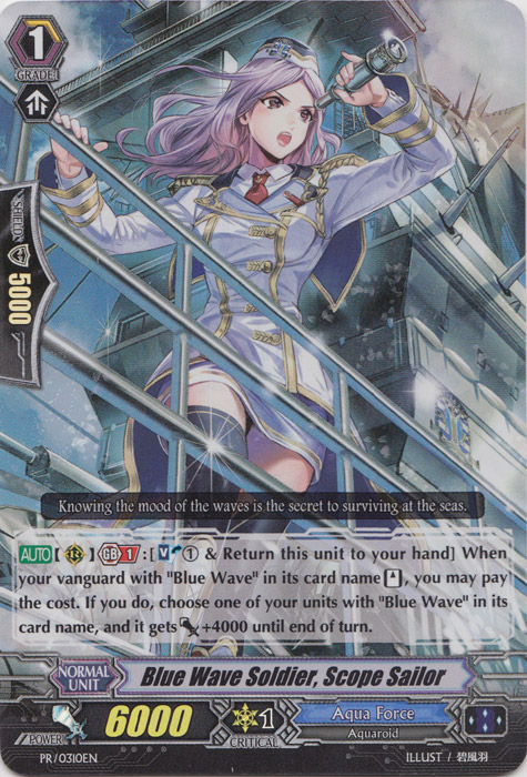 Blue Wave Soldier, Scope Sailor - PR/0310EN - PR