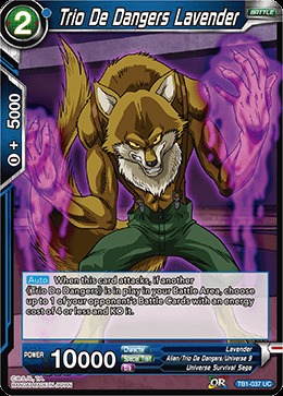 Trio De Dangers Lavender - TB1-037 - UC