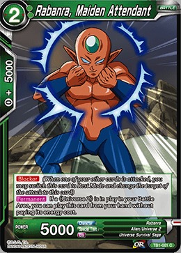 Rabanra, Maiden Attendant - TB1-061 - C