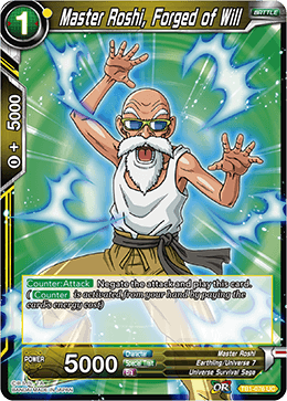 Master Roshi, Forged of Will - TB1-076 - UC