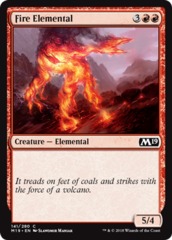 Fire Elemental - Foil