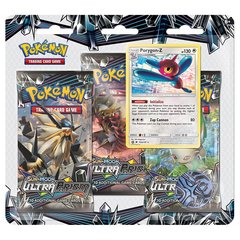 Sun & Moon - Ultra Prism 3 Pack Blister - Porygon-Z (Limit 4 Per Customer)