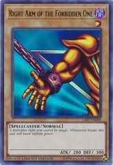 Right Arm of the Forbidden One - LART-EN006 - Ultra Rare - Limited Edition