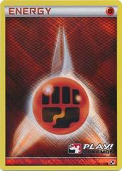 Fighting Energy - 110/114 - Crosshatch Holo Play! Pokemon Promo