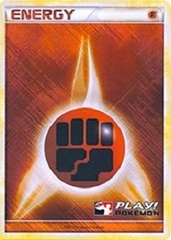 Fighting Energy - 2010 Crosshatch Holo Play! Pokemon Promo