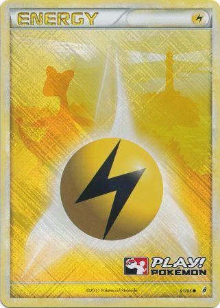 Lightning Energy - 91/95 - Crosshatch Holo Play! Pokemon Promo