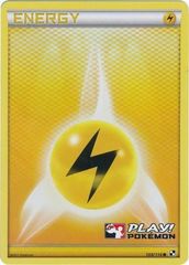 Lightning Energy - 108/114 - 2012 Crosshatch Holo Play! Pokemon Promo