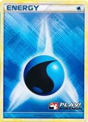 Water Energy - 2010 Crosshatch Holo Play! Pokemon Promo