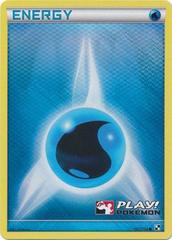 Water Energy - 107/114 - Crosshatch Holo Play! Pokemon Promo