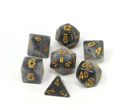 RPG Set - Battleworn Silver w/ Black