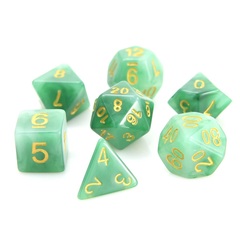 RPG Set - Jade w/ Gold