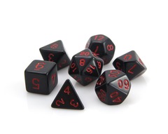 RPG Set - Black w/ Red