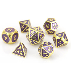 Forge Dice - Shiny Silver w/ Black