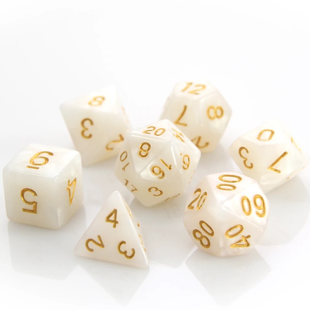 RPG Set - Pearl w/ Gold