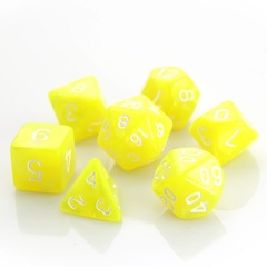 RPG Set - Yellow Swirl w/ White