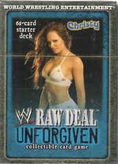 Raw Deal Unforgiven Christy Starter Deck