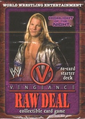 Raw Deal Vengeance Highlight of the Night Starter Deck