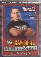 Raw Deal Insurrextion Shawn Michaels Starter Deck