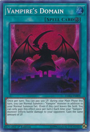 Vampires Domain - DASA-EN009 - Secret Rare - 1st Edition