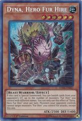 Dyna, Hero Fur Hire - DASA-EN021 - Secret Rare - 1st Edition