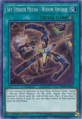 Sky Striker Mecha - Widow Anchor - DASA-EN034 - Secret Rare - 1st Edition