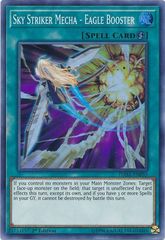 Sky Striker Mecha - Eagle Booster - DASA-EN035 - Super Rare - 1st Edition