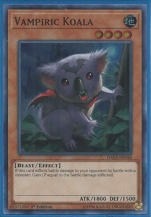 Vampiric Koala - DASA-EN048 - Super Rare - 1st Edition Vampiric Koala - DASA-EN048 - Super Rare - 1st Edition