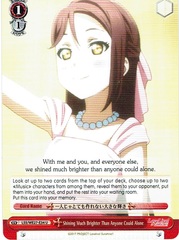 Shining Much Brighter Than Anyone Could Alone - Foil - LSS/WE27-E34 U