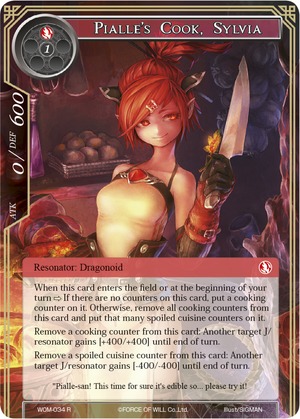 Pialle's Cook, Sylvia - WOM-034 - R