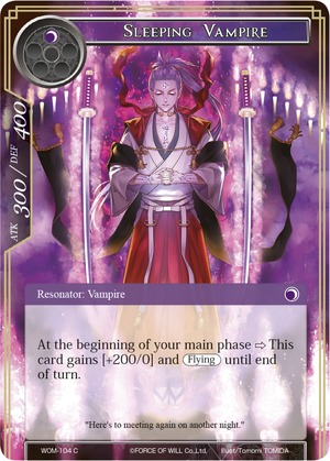 Sleeping Vampire - WOM - 104 - C