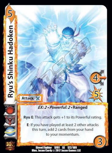 Ryus Shinku Hadoken