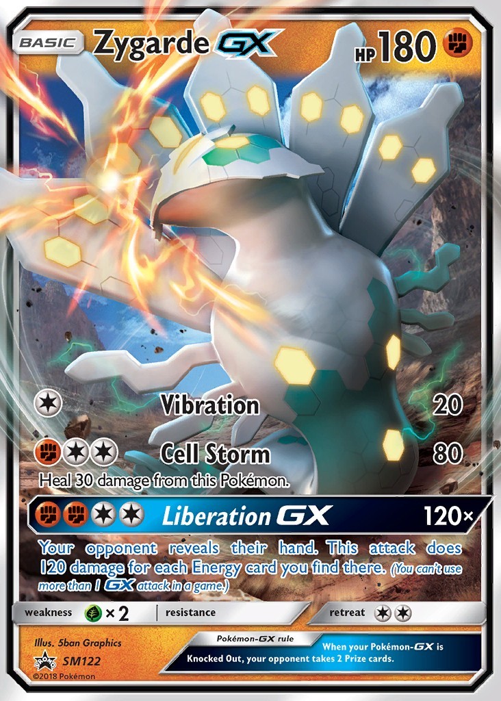 Zygarde GX(SM122)(Jumbo Card) [Sun & Moon: Black Star Promos] Near Mint Holofoil