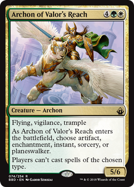 Archon of Valors Reach